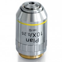 OBB-A1244 Obiettivo planacromatico Infinity (senza vetrino coprioggetti) 10.0× / 0.30